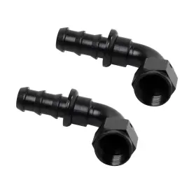 Lk-plhf-90 Lokocar An10 10an 90 Degree Push Lock Hose Fitting Black Fits 5/8ftft Id Rubber Fuel Line 2pcs Lk-plhf-90 Lokocar An10 10an 90 Degree Push Lock Hose Fitting Black Fits 5/8ftft Id Rubber Fuel Line 2pcs