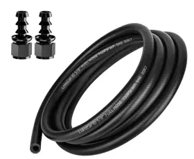 Plhf-10an Lokocar Lk-rfh-5/85ft Rubber Fuel Hose Line 5/8 Inch Id 5ft With 10an Push Lock Fitting Barb End Black Plhf-10an Lokocar Lk-rfh-5/85ft Rubber Fuel Hose Line 5/8 Inch Id 5ft With 10an Push Lock Fitting Barb End Black