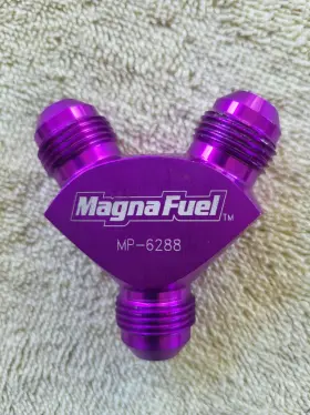 Mp-6288 Magnafuel/magnaflow Fuel Systems #mp-6288 Y-fitting - 3 #8an