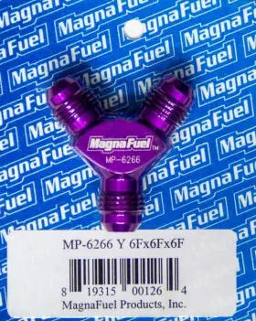 Mp-6266 Magnafuel Y-fitting - 3 #6 Male