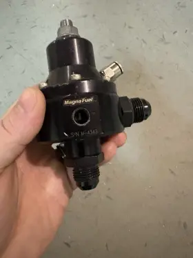 Mp-9950-blk Magnafuel Efi Fuel Pressure Regulator Return Style 35-85 Psi