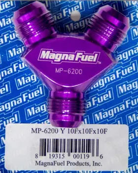 Mp-6200 Magnafuel Racing Fuel Systems Mp 6200 10 An Male Y Fitting Mp-6200 Magnafuel Racing Fuel Systems Mp 6200 10 An Male Y Fitting