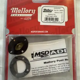 29859 Mallory Kit Diaphragm 4309 3156 Part 29859 Mallory Kit Diaphragm 4309 3156 Part