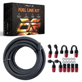 2h4d16 Maxpeedingrods 16ft An6 6an Braided Gas/fuel/oil Line Hose With End Fitting Steel 2h4d16 Maxpeedingrods 16ft An6 6an Braided Gas/fuel/oil Line Hose With End Fitting Steel