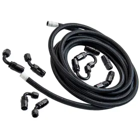 98chtk Maxpeedingrods An6 -6an Fitting Stainless Steel Nylon Braided Oil Fuel Hose Line 16ft Kit Safe 98chtk Maxpeedingrods An6 -6an Fitting Stainless Steel Nylon Braided Oil Fuel Hose Line 16ft Kit Safe