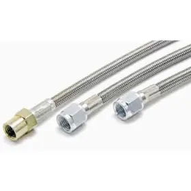 139100-32 Mcleod Stainless Steel Braided Hose Line 2 4an Female Ends 32 Long