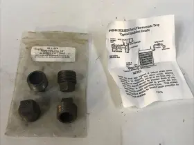 Ml11874 Mepco-marshall Lot Of 4 Plug-pipe Pac 3/4 Inch 44 Ser Float And Thermo Trap