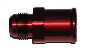 Wa16150r Meziere Enterprises -16an Male To 1-1/2 Hose Adapter - Red