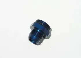 Wp16012b Meziere Enterprises -12an Fitting - Blue Wp16012b Meziere Enterprises -12an Fitting - Blue