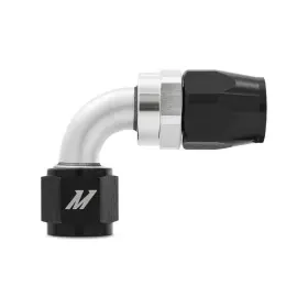 Mishimoto Automotive 840197702444 Aluminum -6an 90 Degree Fitting - Black