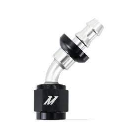 Mmft-pl-445 Mishimoto Push-lock Fitting -4an 45-degree