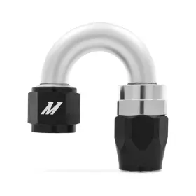 Mmft-sw-10-180 Mishimoto Aluminum Fits -10an 180 Degree Fitting - Black