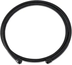 Mmsbh-0872-pb Mishimoto 6ft 8an Braided Line Ptfe - Black Nylon
