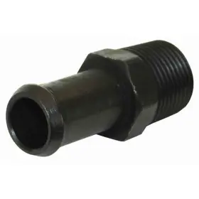 65389 Moroso Fitting 3/8 Inch To 1/2 Straight Black