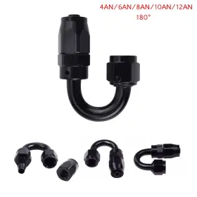 Gg0951 Motorfastracing Swivel Hose End Fitting Adapter An4/an6/an8/an10/an12 For Oil/fuel/gas Line