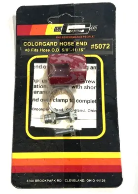 5072 Mr Gasket Colorgard Hose End Fitting Nos Lot Of 120 Fittings