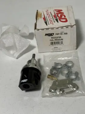 2938 Msd Atomic Electronic Injection Fuel Pressure Regulator Flows 2.2 Gpm Part#