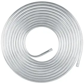 Muhize 756594499804 3/8 Inch Aluminum Tube 25 Ft Hard Fuel Line Flexible 25ft