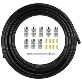 Mupera 756594506410 25 Feet 5/16 Inch Fuel Line Repair Kit - 8mm Nylon Kit516-new2 Mupera 756594506410 25 Feet 5/16 Inch Fuel Line Repair Kit - 8mm Nylon Kit516-new2