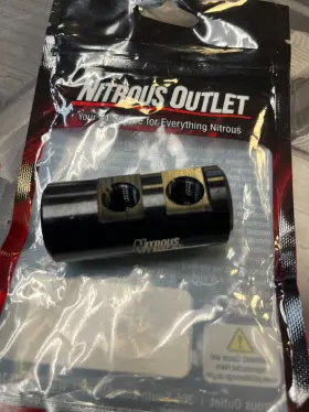 03-51024 Nitrous Outlet Billet 1 In 4 Out Distribution Block 03-51024 Nitrous Outlet Billet 1 In 4 Out Distribution Block