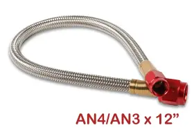 15341nos Nos 15341 Stainless Steel Braided Fuel Hose