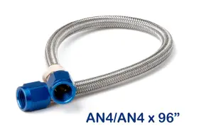 15270nos Nos/nitrous Oxide System Stainless Steel Braided Hose