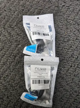 Nuke Performance 710-01-119 Qty 2 3/8 Inch Npt To An-10 Male Full Flow Swivel Banjo Fittings