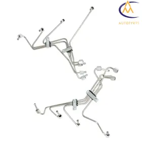 2517396 Nurniacl 8pcs Fuel Injection Lines For 1983-1992 1993 1994 Ford F-series Idi Diesel