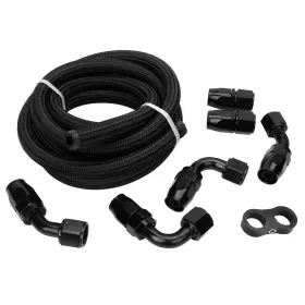 0415m3an8 Osias 1/2 Fuel Hose Line 8an Oil/fuel Rubber With Fitting Separator Kit