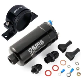 Ot6006b-two Osias 044black External Inline Fuel Pump Efi 380lh 1000hp High Flow 12v With An10