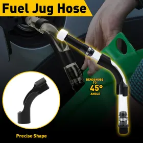 Xpd-ryg-39841 Oxilam Flexible 14 Inch In 5 Gallon Fuel Jug Gas Can Racing Deluxe Cap Filler Hose