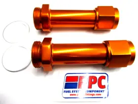 816-06-7820lpg Performance Plumbing Components Show Polished Gold Holley Carb Inlet Fittings 06 An Fem X 7/8 Inch -20 2.95 Long Pr 816-06-7820lpg Performance Plumbing Components Show Polished Gold Holley Carb Inlet Fittings 06 An Fem X 7/8 Inch -20 2.95 Long Pr