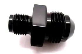 816-08-1220ifpbk Performance Plumbing Components 08 An Male Flare To 1/2 Inch -20 Inverted Adapter Polished Black Anodized Alum