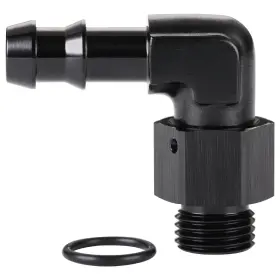Pv057-06-3 Podavelle Pv057-06-3/8-90bk 6an -6 Orb Male To 3/8 Hose Barb Inch Black 90 Degree Pv057-06-3 Podavelle Pv057-06-3/8-90bk 6an -6 Orb Male To 3/8 Hose Barb Inch Black 90 Degree