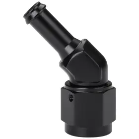 Pv102-06-5 Podavelle Pv102-06-5/16-45bk 6an Female To 5/16 Barb 45 Degree Inch Black -