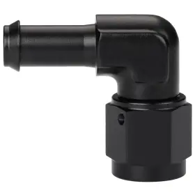 Pv103-06-3 Podavelle Pv103-06-3/8-90bk 6an Female To 3/8 Barb 90 Degree Hose Fitting Adapter Swivel Aluminum Black