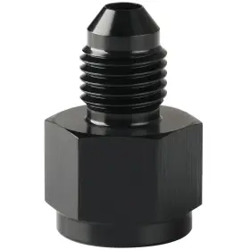 Pv139-04f-03mbk Podavelle 4an Female To 3an Male Flare Reducer Adapter Fitting Connector Aluminum Black