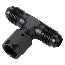 Pv160-06tbk Podavelle 6an Male Flare Tee T Fitting Adapter With An6 Female Swivel On Side Aluminum