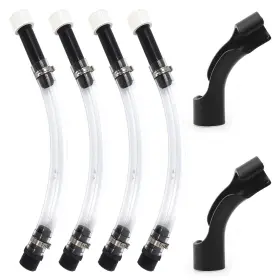 Prijesse 738349884820 4 Pack Racing Fuel Filler Jug Hose 14 Inch Transparent Gas Can With 2 P Prijesse 738349884820 4 Pack Racing Fuel Filler Jug Hose 14 Inch Transparent Gas Can With 2 P