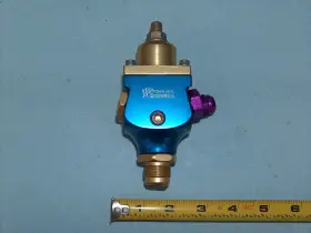 Product Engineering Hi-flo Series Pe 9400 4 Port Billet Carburetor Fuel Pressure Regulator Pe 9400