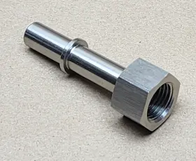 A-404-1-1003 Product & Service Solutions Stainless Steel 3/8 Inch Sae Quick Connect Male To -6 An/jic Female Adapter Fitting