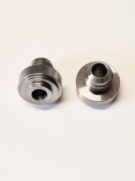 An-971-6d Proflo Products 6an Male Steel Weld On Bung Fitting Set Of 2
