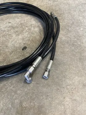 Flk3001 Proline Braided Stainless Fuel Line For Land Rover Defender 110 300 Tdi