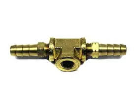 Prosport 820103571838 Fuel Pressure Gauge Adaptor T Fitting
