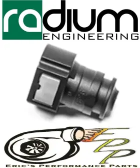 14-0614 Radium 3/8 Inch Sae Female Cap Fitting Adapter Aluminum 1pc Open-box-item 14-0614 Radium 3/8 Inch Sae Female Cap Fitting Adapter Aluminum 1pc Open-box-item
