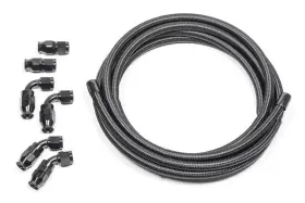 20-1206 Radium Engineering -6 An Universal Diy Ptfe Hose Kit 14.75ft With Ends Black