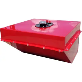 1162f Rci Wedge Steel Circle Track Fuel Cell 16 Gallon Red