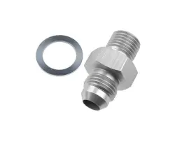 8262-08-04-5 Red Horse Performance Redhorse Trans Line Adapter Fitting 08an To 1/4 Inch Npsm Silver 2pc 8262-08-04-5 Red Horse Performance Redhorse Trans Line Adapter Fitting 08an To 1/4 Inch Npsm Silver 2pc