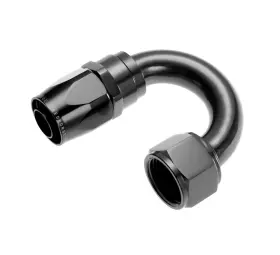 1180-12-2 Redhorse Performance 12an Swivel Hose Ends Black 180