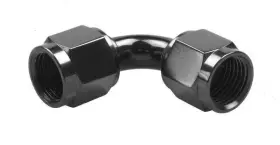 8190-12-2 Redhorse Performance 12/2/8190 -12 An Female To Swivel Coupling -90 Deg- Black